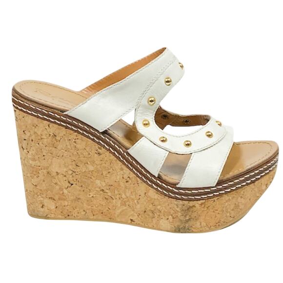 Riviera Shoes - Riviera Cork Wedge Platform Sandals Women’s SZ 39